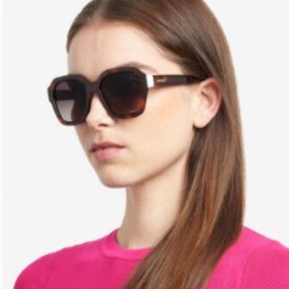 Missoni MIS 0130/G/S 0807 9O Sunglasses Black Square Frame, Grey Lenses main image 5